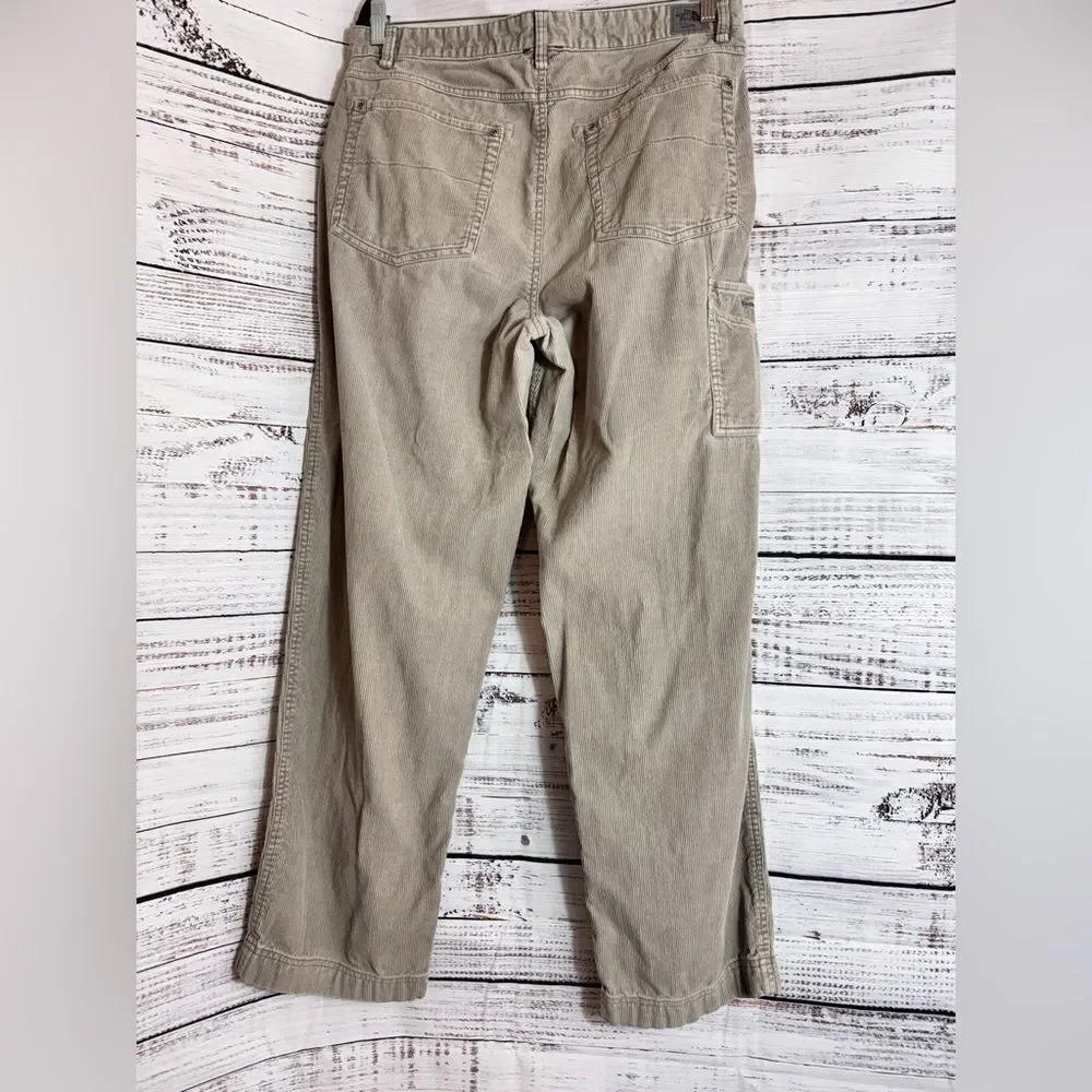 The North Face Pants Mens‎ Size 36 A5 Corduroy Tan Outdoor cotton Hiking Pockets